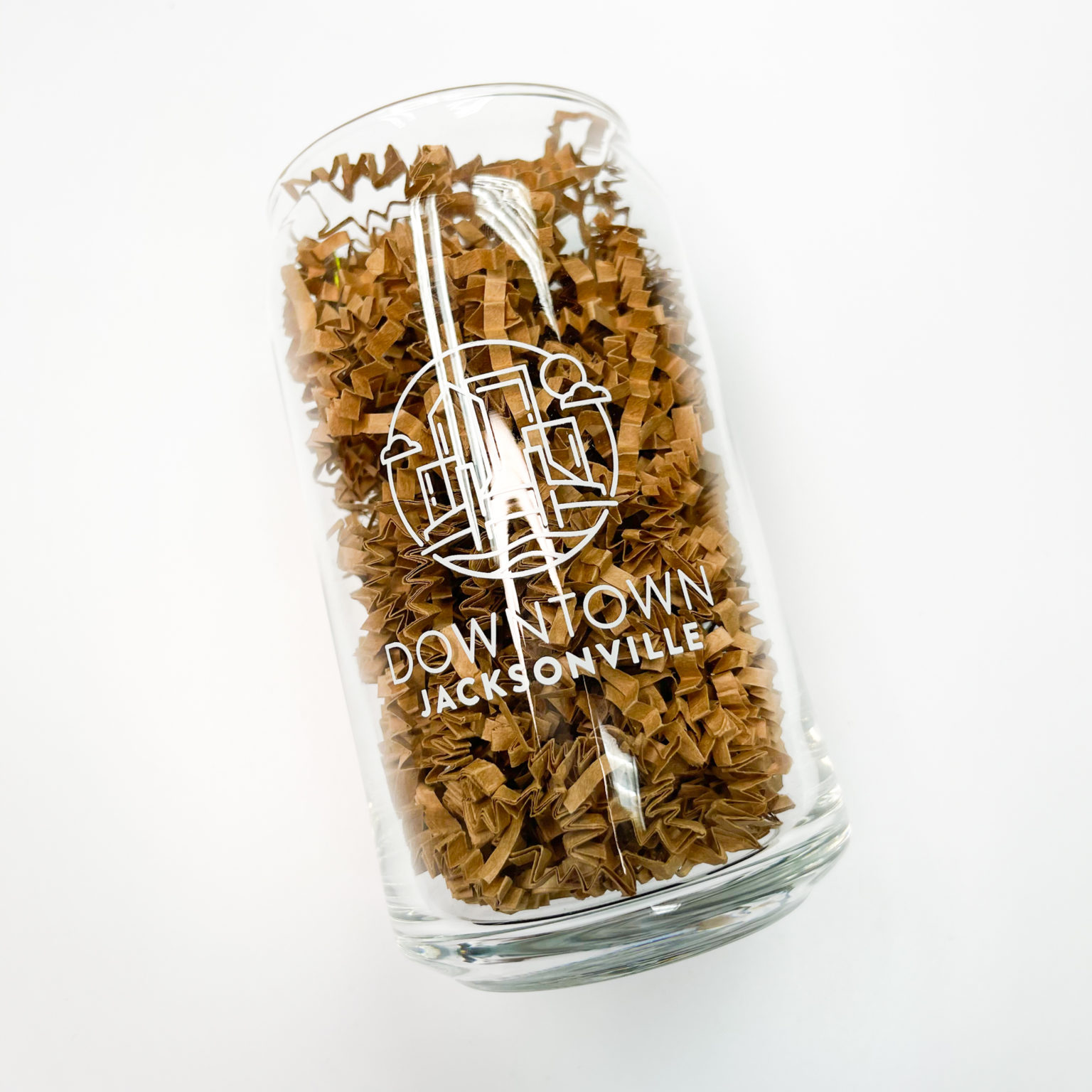 Downtown Jacksonville Beer Glass Downtown Jacksonville