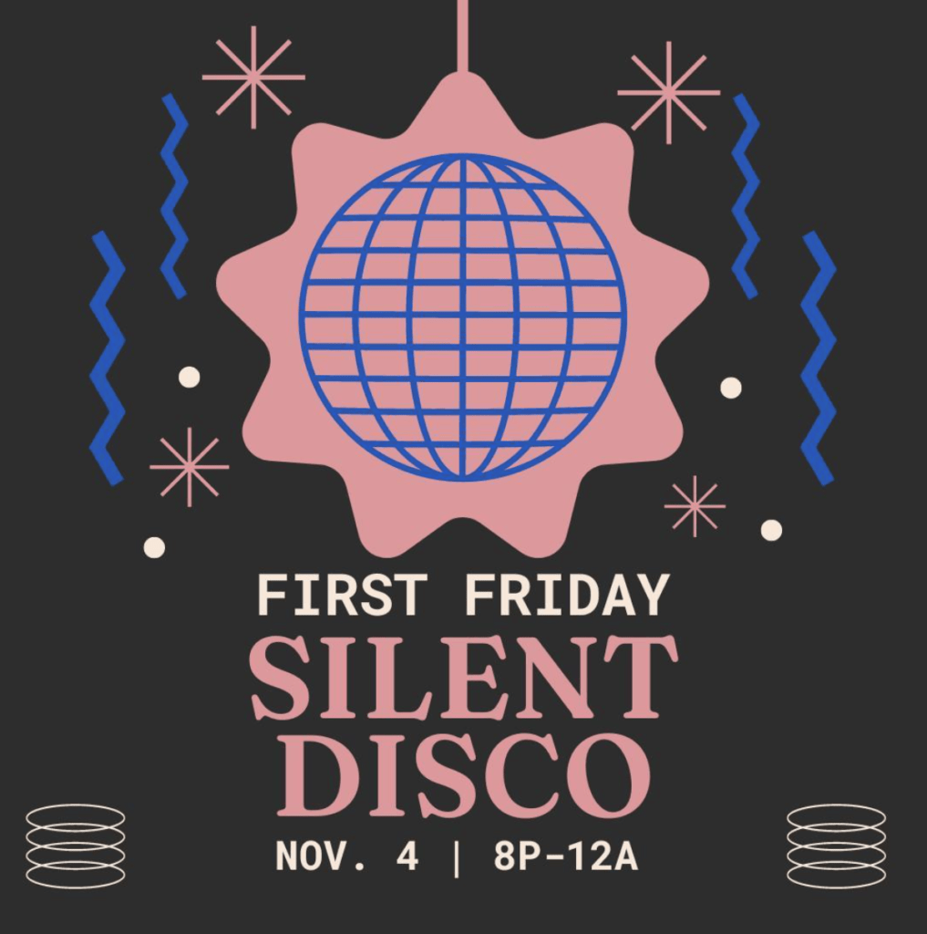 First Friday = Silent Disco @ Manifest Distilling 🕺🏽🎧 Come hang out with  us from 8pm-12am with vibes provided by none other than…