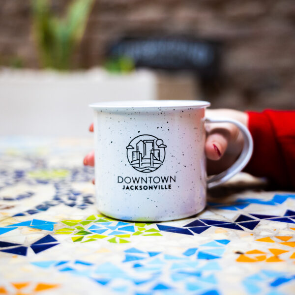 Campfire Metal Logo Mug