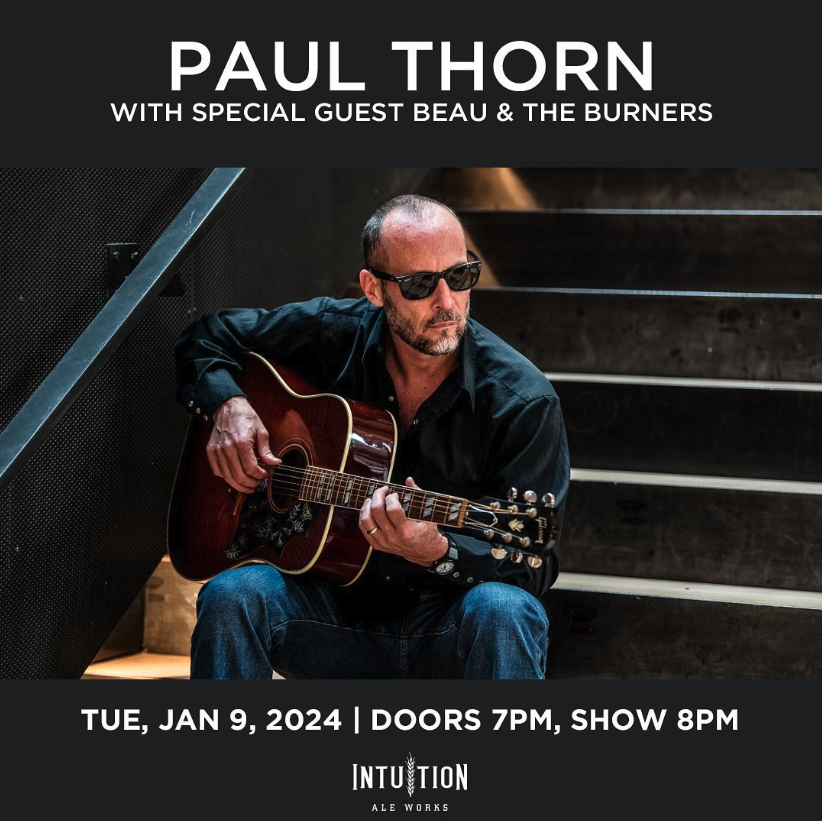 Paul Thorn at Intuition Bier Hall Downtown Jacksonville